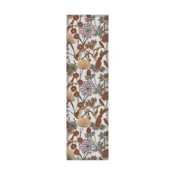 Autumn table runner 35x120 cm - Brown-red - Ekelund Linneväveri