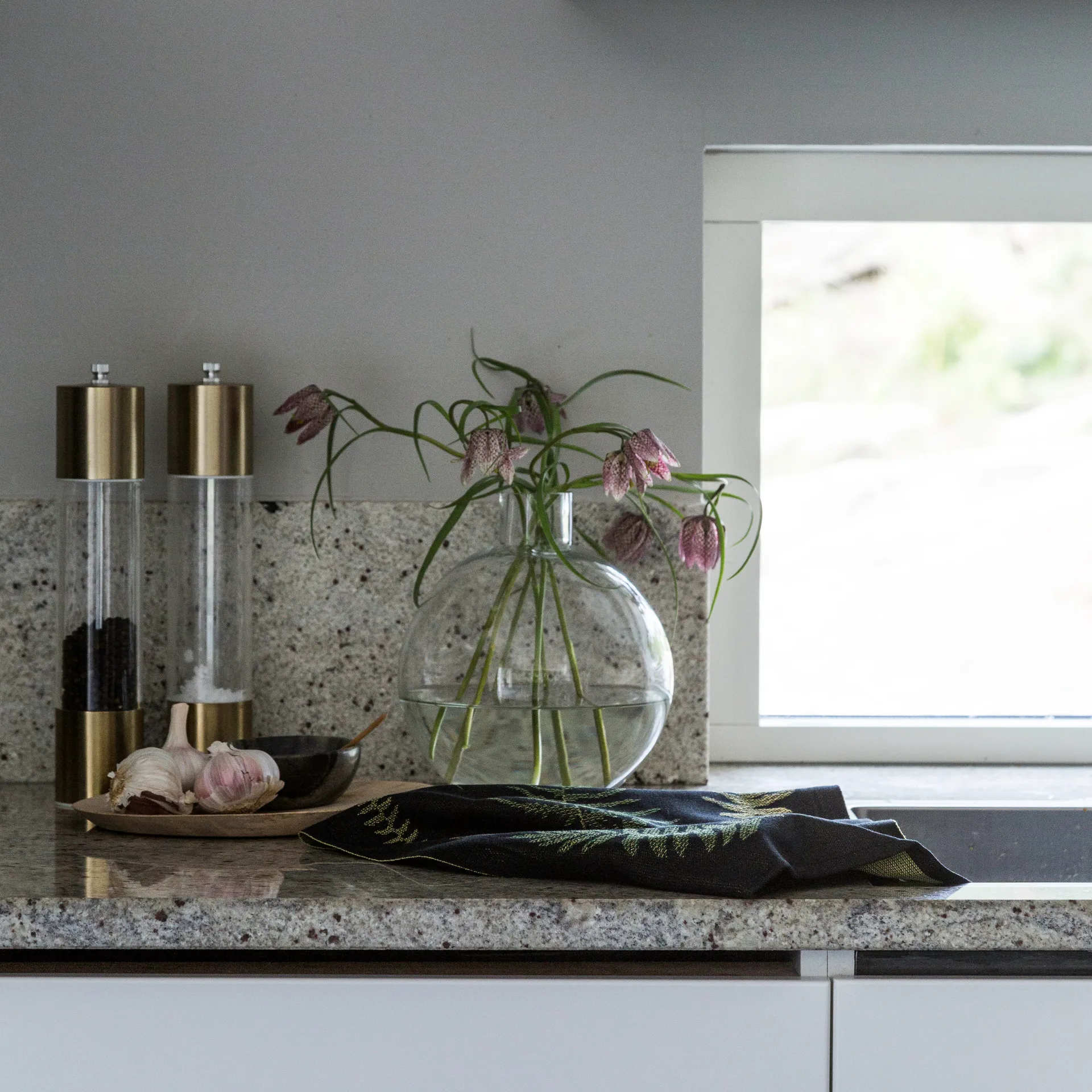 Cora kitchen towel, 35x50 cm Ekelund Linneväveri
