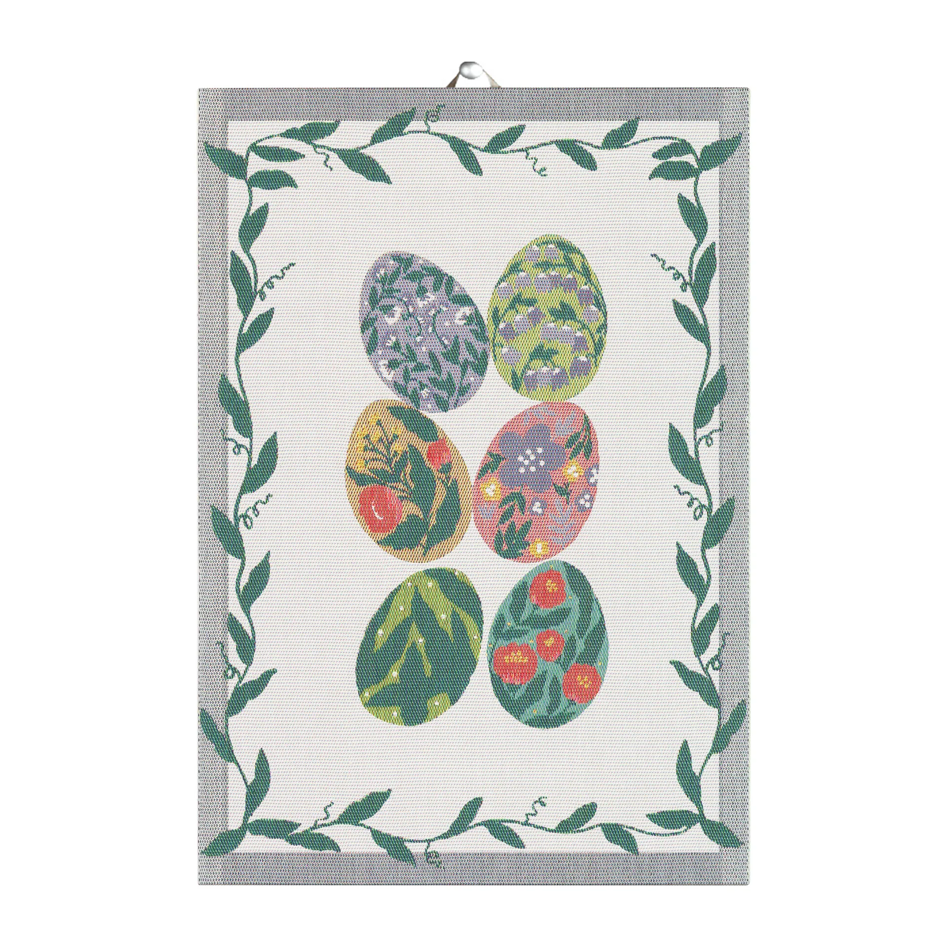 Egg collection kitchen towel, 35x50 cm Ekelund Linneväveri