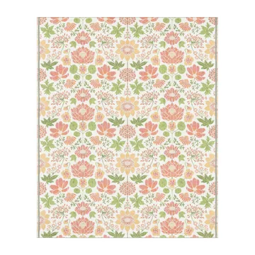 Krasse cotton throwt 140x170 cm - Orange - Ekelund Linneväveri