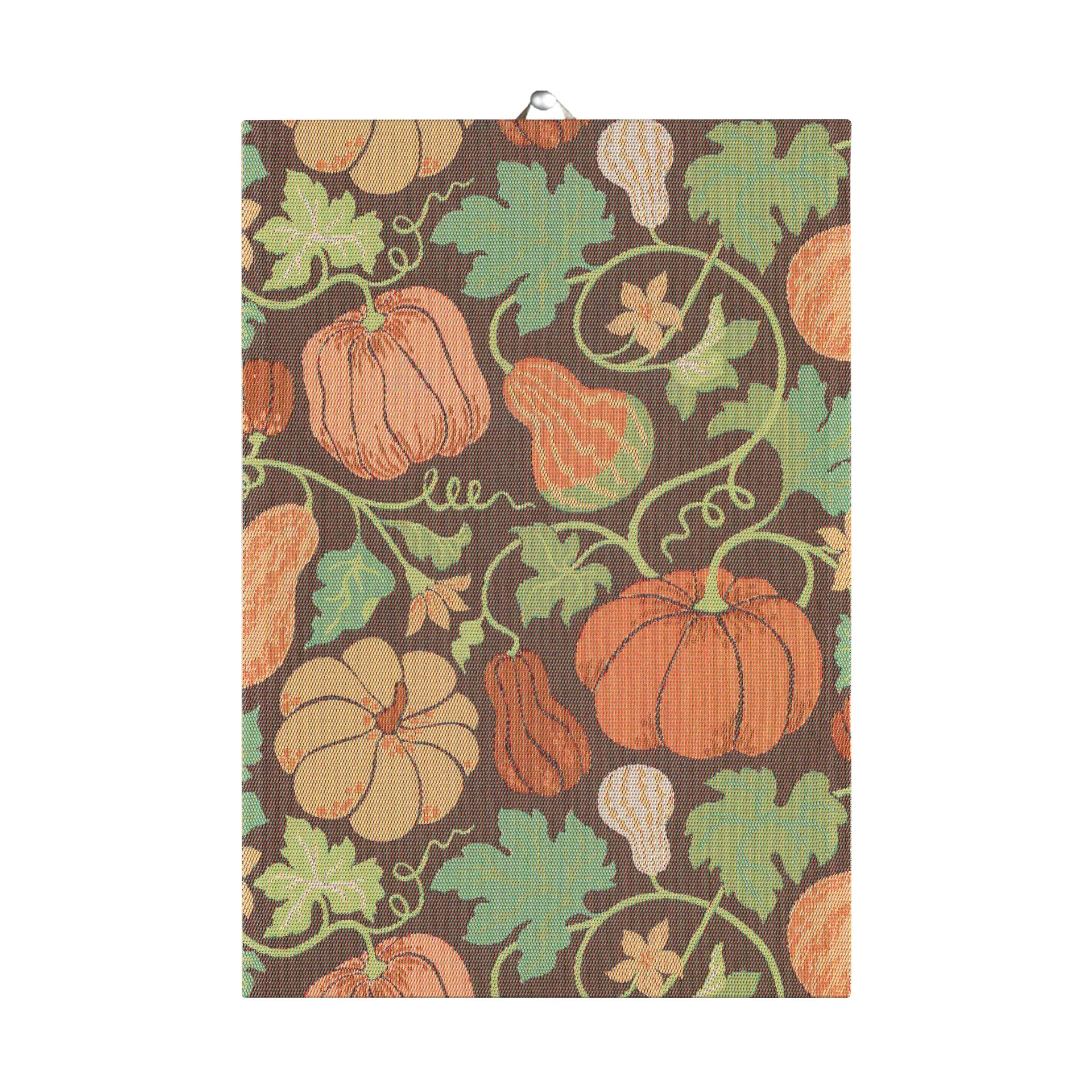Plenty of pumpkin kitchen towel, 35x50 cm Ekelund Linneväveri