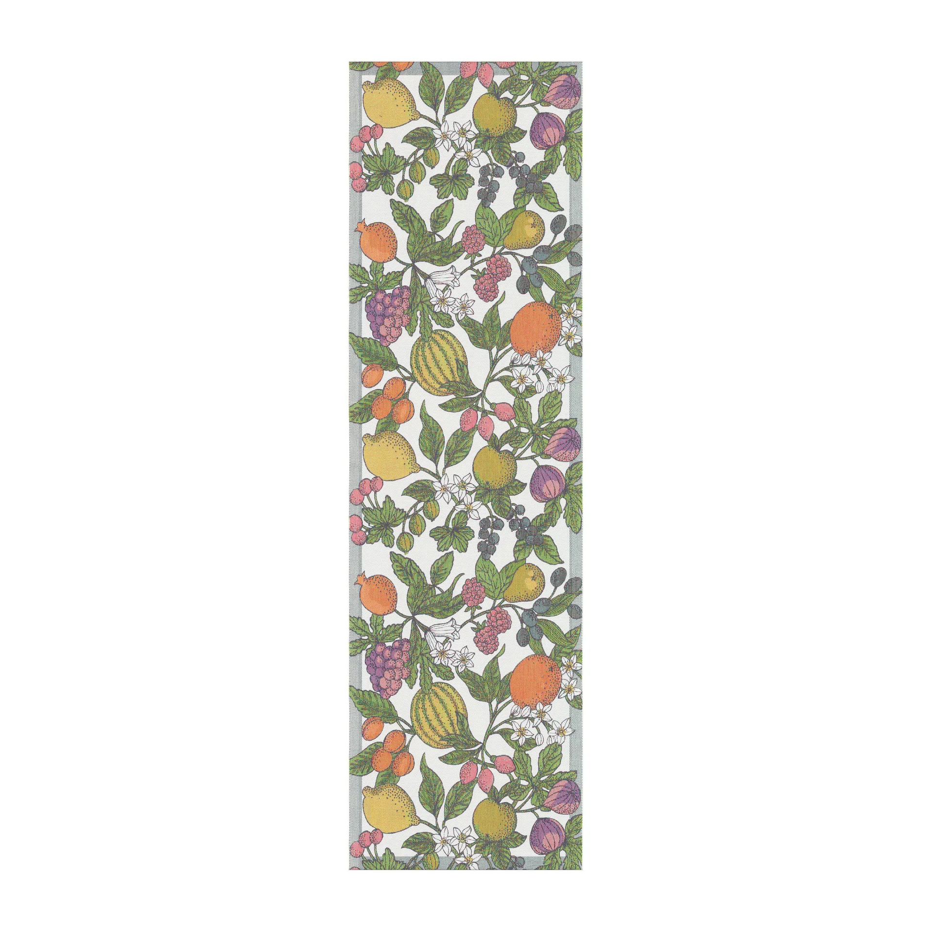 Sommarfrukt runner, 35x120 cm Ekelund Linneväveri