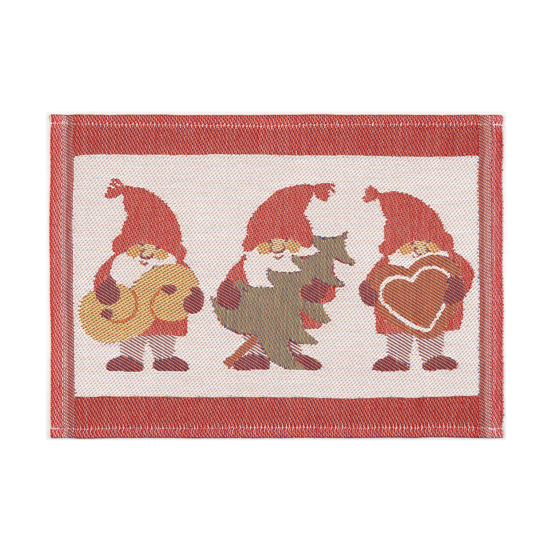 Tomtemys dishcloth 35x25 cm, Red Ekelund Linneväveri