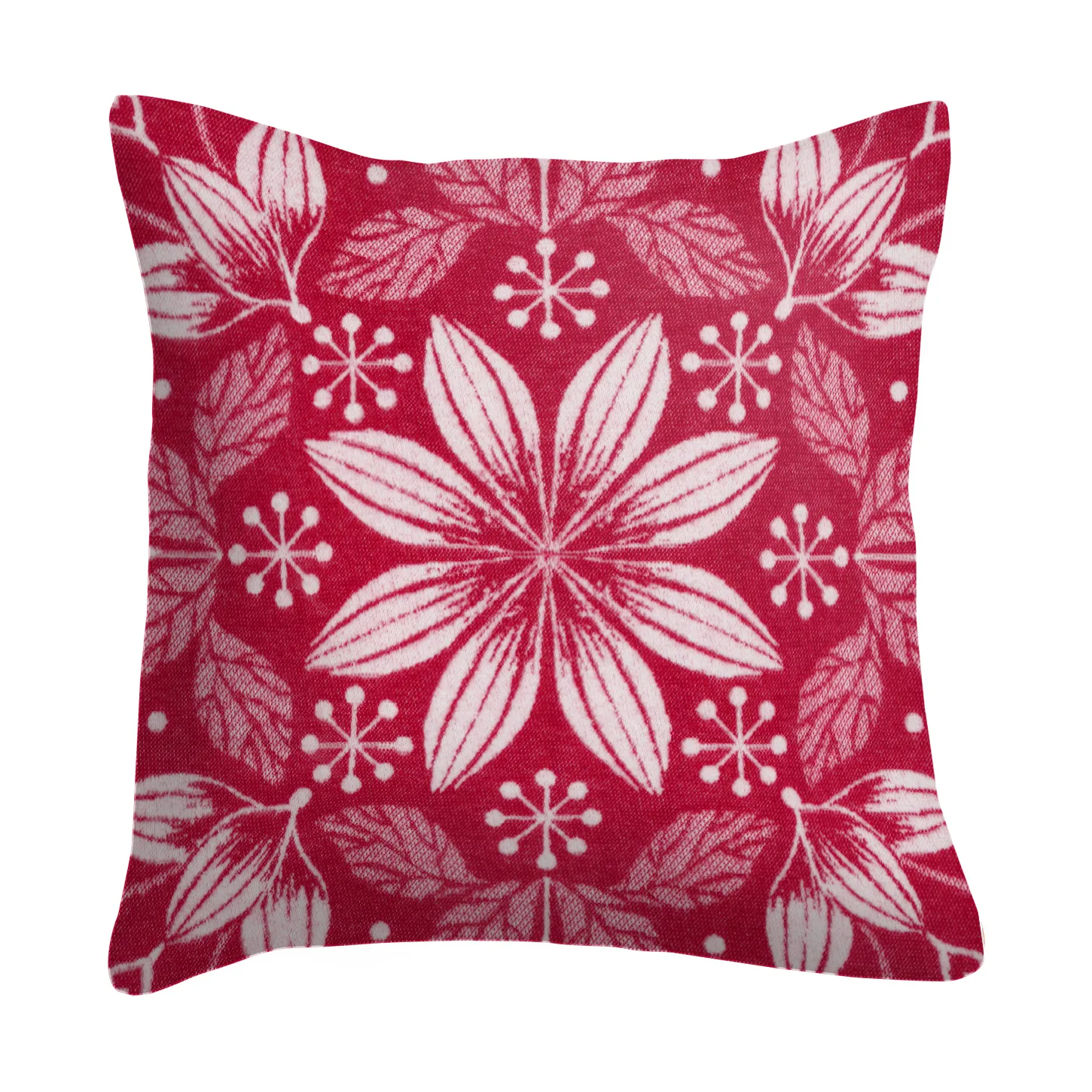 Wärme cushion cover 40x40 cm, Red Ekelund Linneväveri