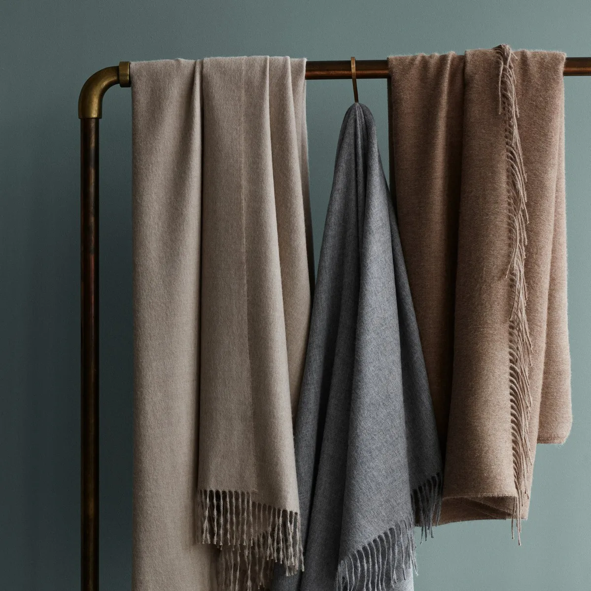 Elvang Luxury throw, grey Elvang Denmark
