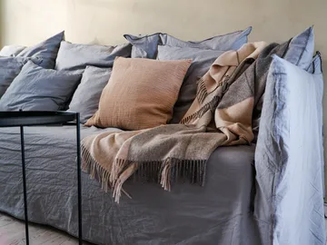 Thyme cushion cover 50x50 cm - beige - Elvang Denmark
