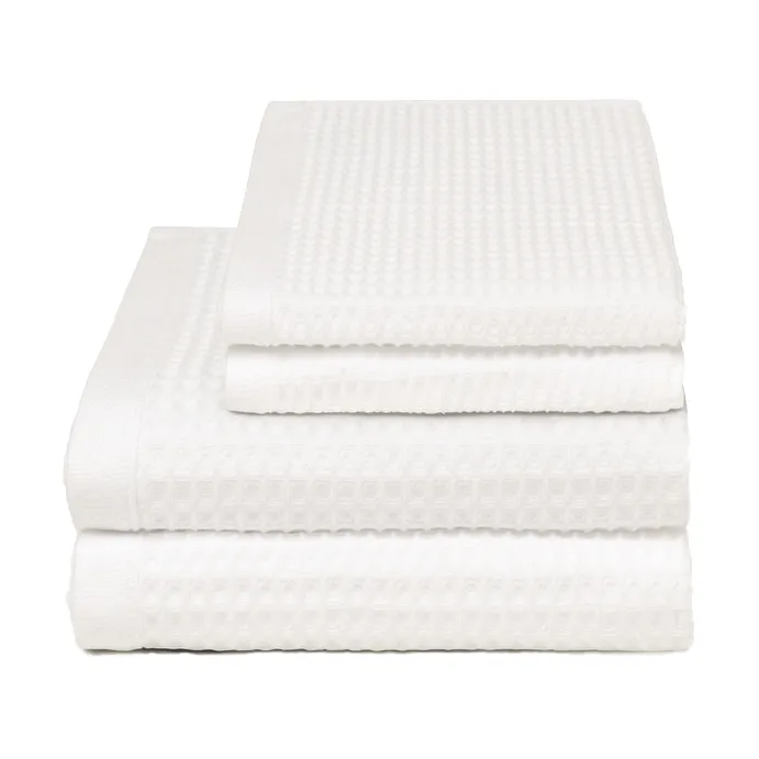 Waffle bath towel 70x140 cm, Ivory Elvang Denmark