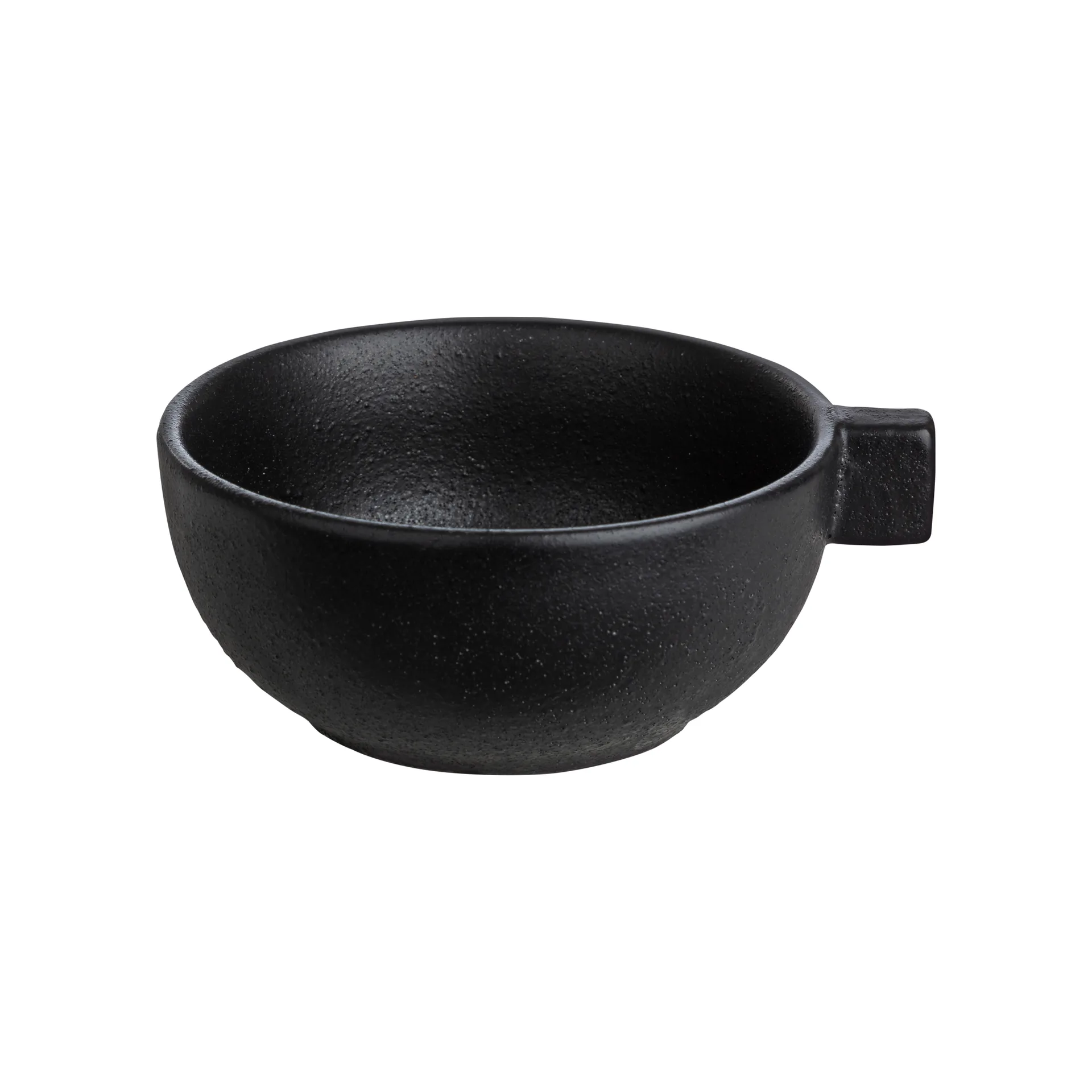 Ernst bowl with handle Ø11 cm, black ERNST