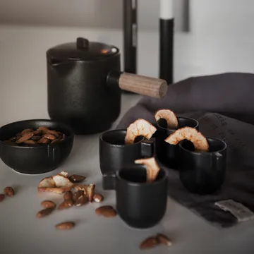 Ernst bowl with handle Ø11 cm - black - ERNST