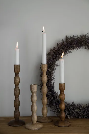Ernst candleholder Ø9x21 cm - Natural - ERNST