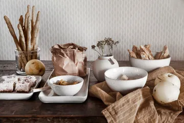 Ernst ceramic bowl white - Ø23 cm - ERNST