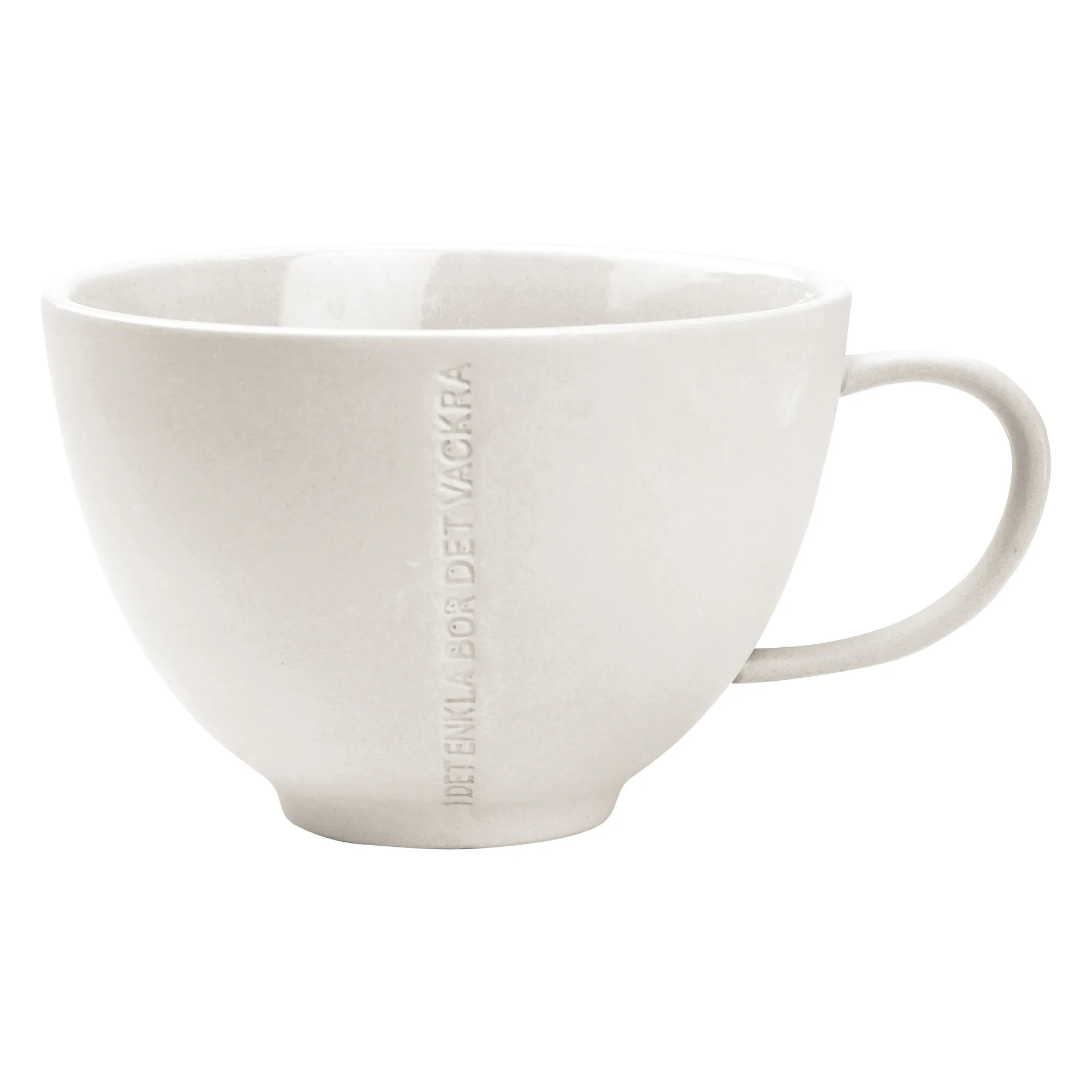 Ernst CITAT tea cup Enkla, White ERNST