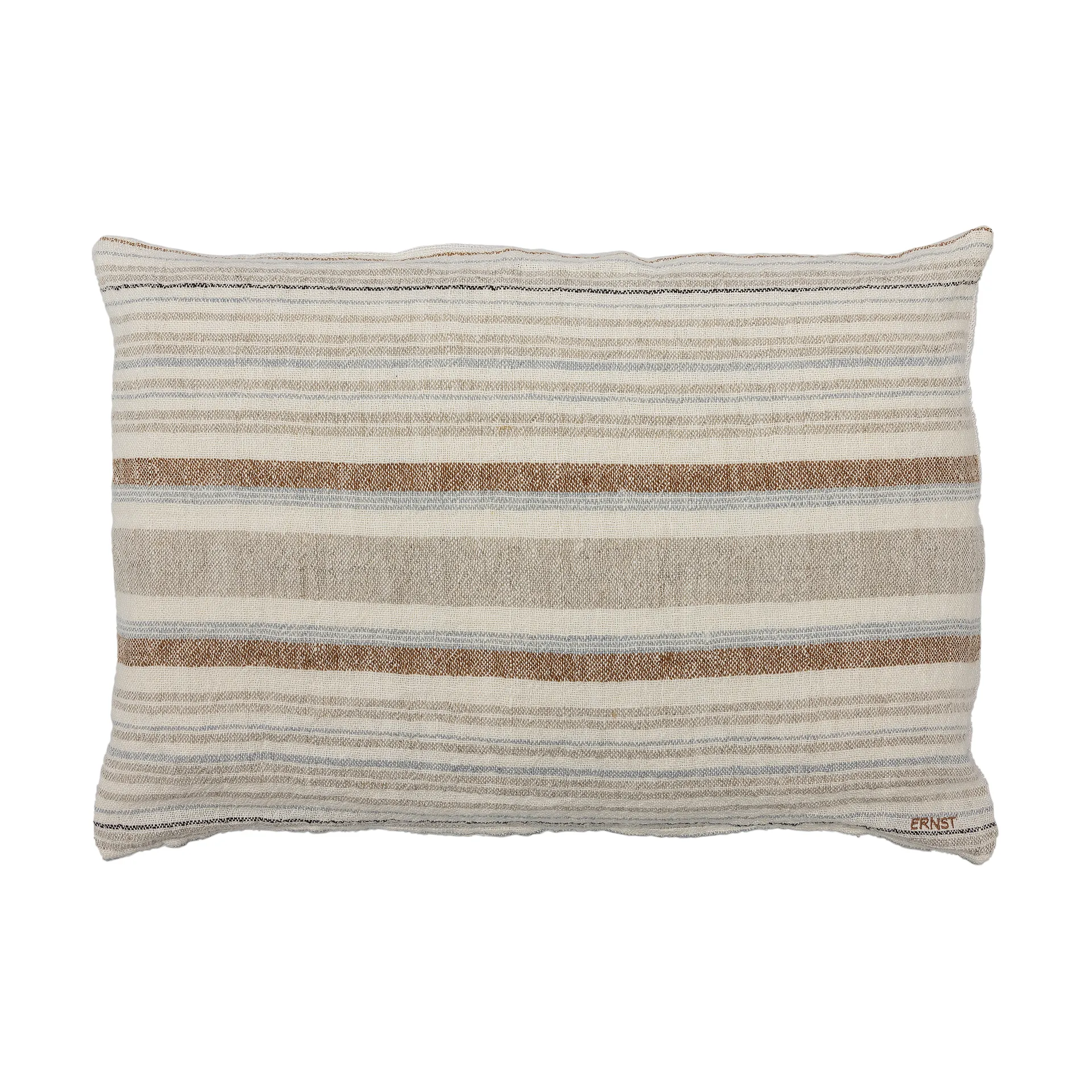 Ernst cushion cover half-linen 40x60 cm, Multi-light blue ERNST