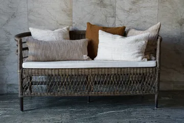 Ernst cushion cover with texture - Natural, 40x60 cm - ERNST