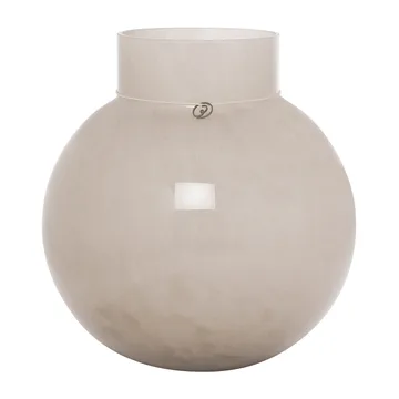 Ernst glass vase round beige - H25 cm Ø24 cm - ERNST