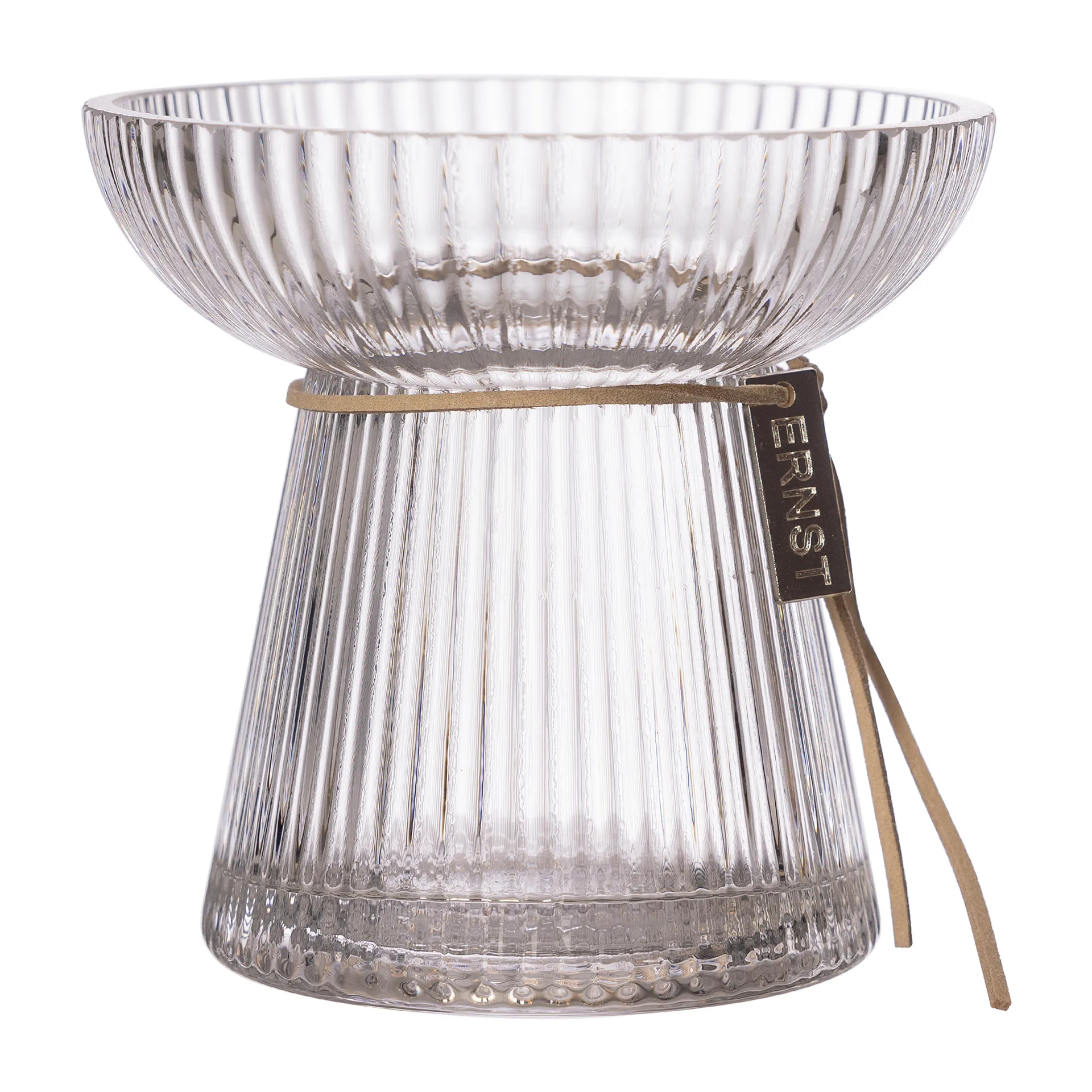 Ernst Onion vase striped, 11 cm ERNST