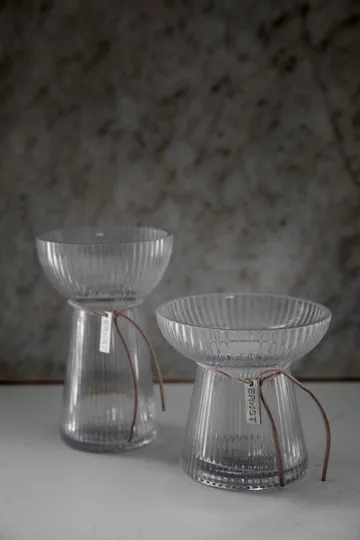 Ernst Onion vase striped - 11 cm - ERNST