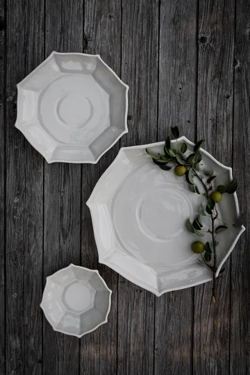 Ernst serving platter Ø27 cm - Off-white - ERNST