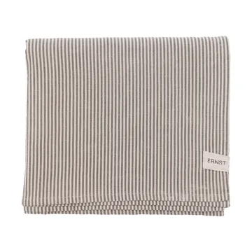 Ernst tablecloth narrow stripes 145x300 cm - Green-beige - ERNST
