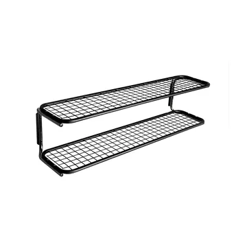 Classic 650 shoe shelf - Black/chrome, 2 levels, 100 cm - Essem Design