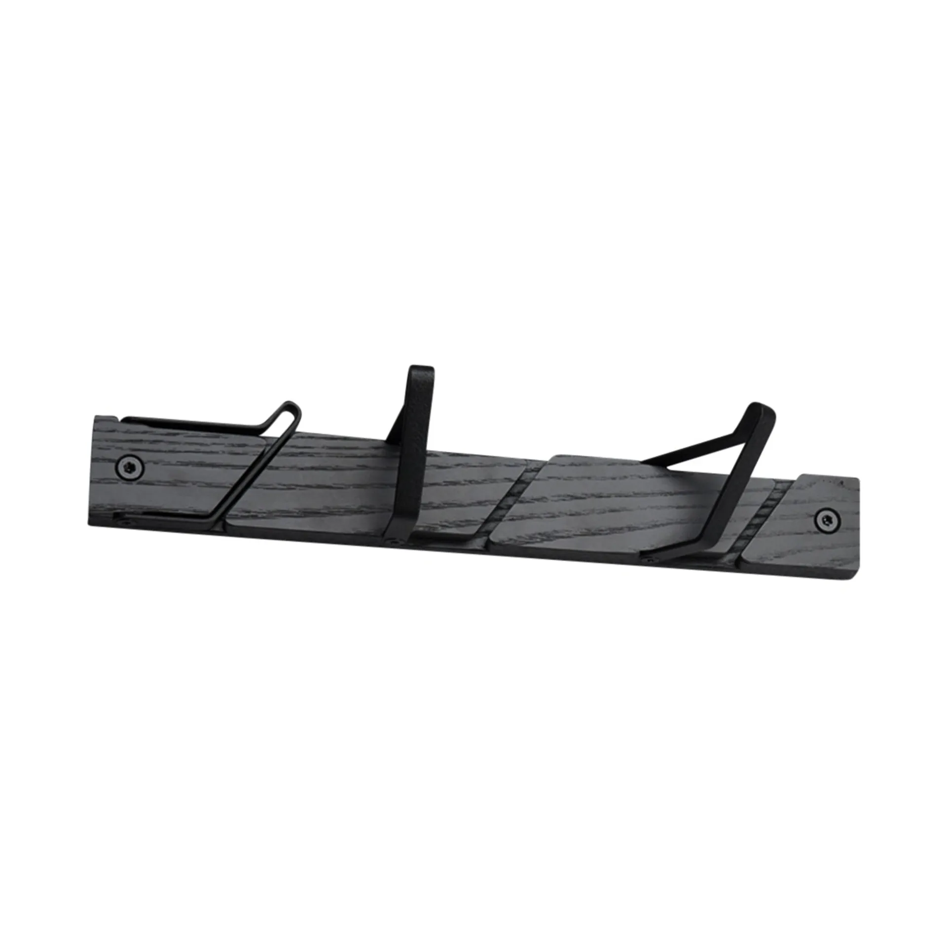 Tamburin coat hook 31.5 cm, Black-black Essem Design