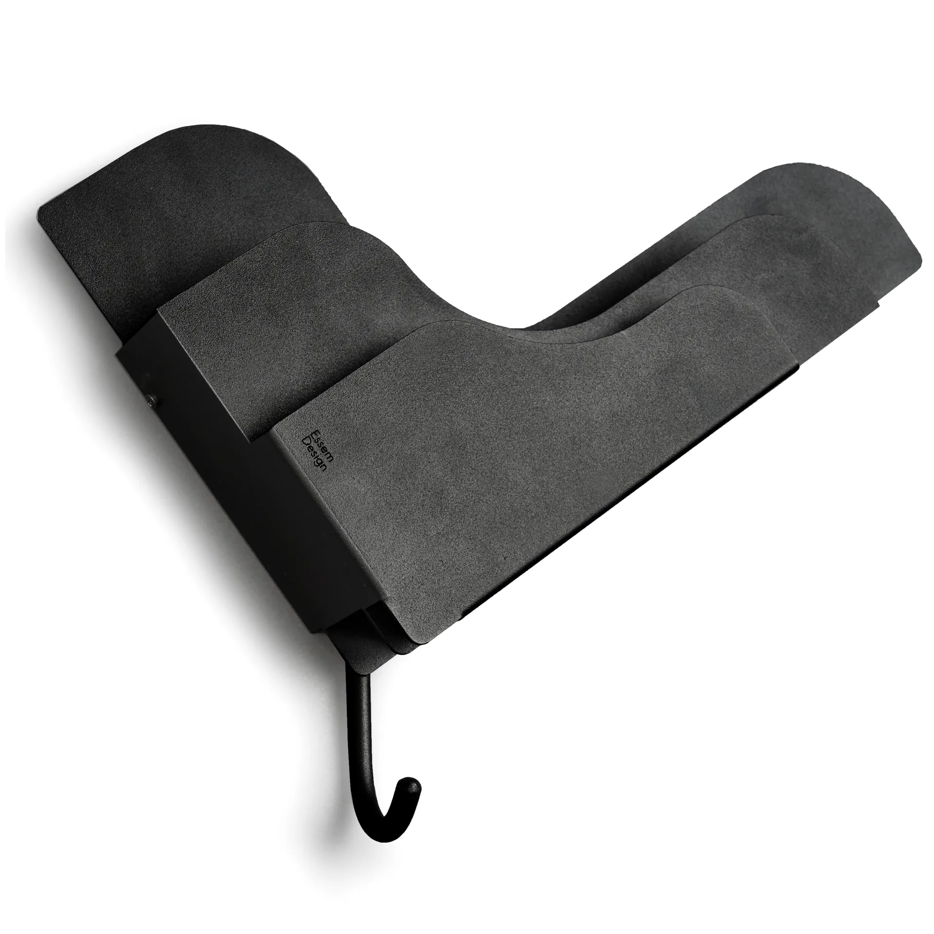 Wall pocket wall storage, black Essem Design
