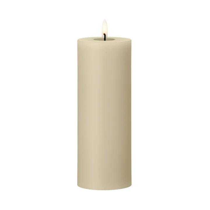 ester & erik pillar candle LED - 14 Pale ginger, 20 cm - ester & erik