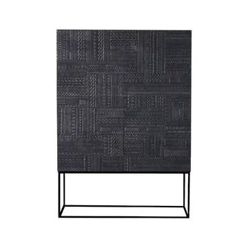 Ancestors Tabwa cabinet - Teak 3 doors-2 drawers 126x180 - Ethnicraft
