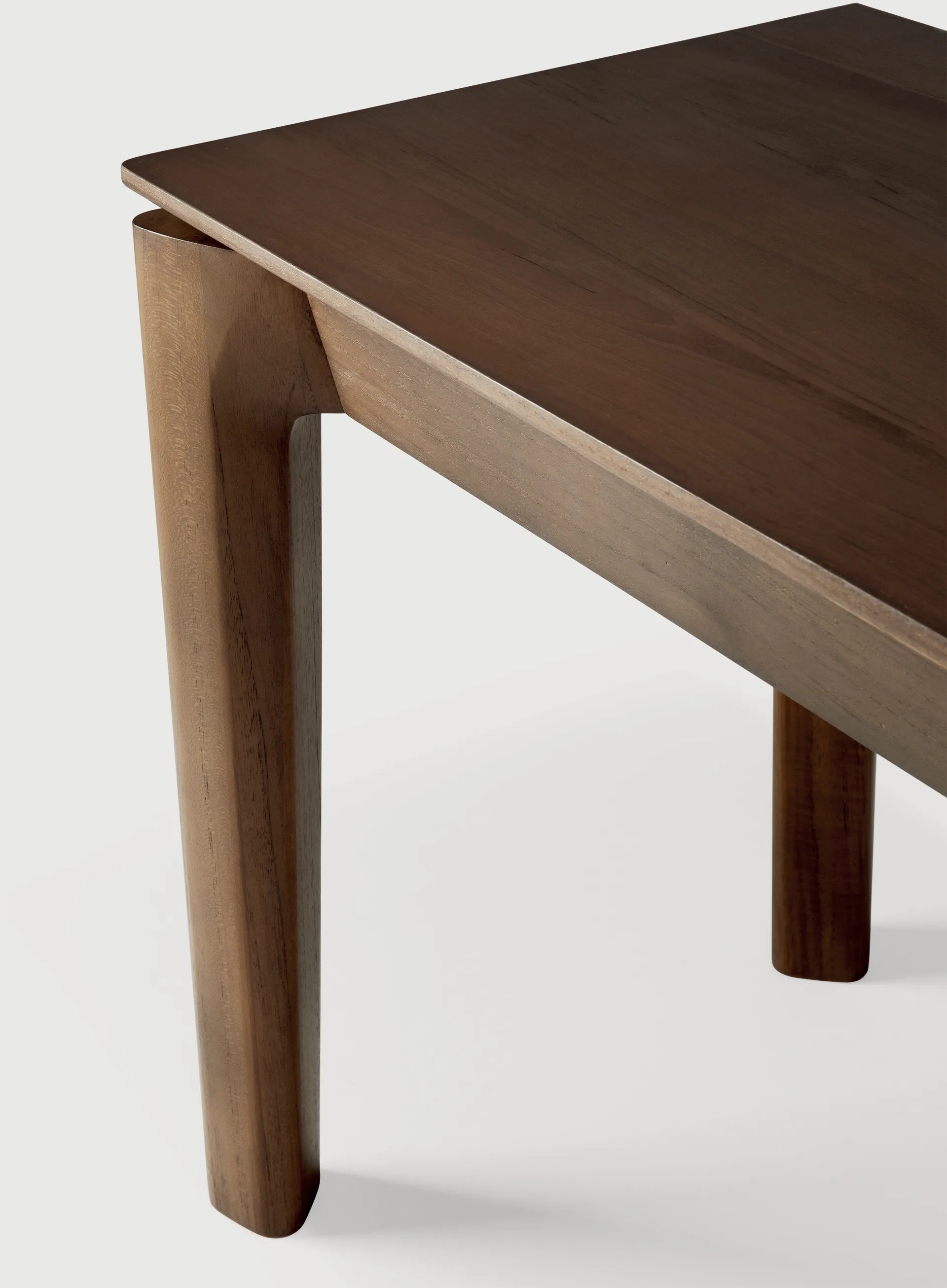 Bok bench, Dark stained teak 146 cm Ethnicraft