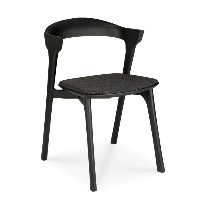 Bok Chair - Brown oak-fabric soft black - Ethnicraft