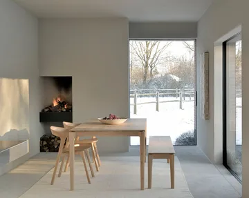 Bok dining table 160x80 cm - Hardwax oiled oak - Ethnicraft