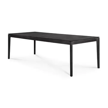 Bok outdoor dining table black stained teak - 250x100 cm - Ethnicraft
