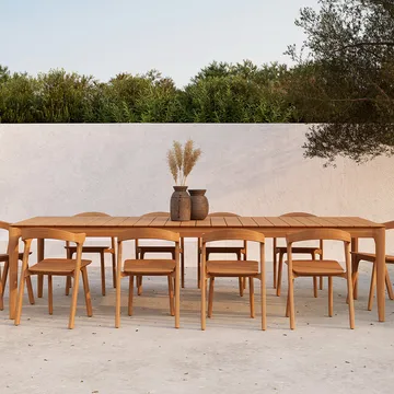 Bok outdoor dining table teak - 162x80 - Ethnicraft