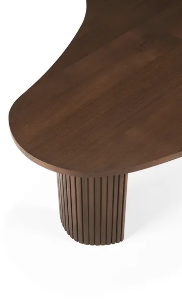 Boomerang coffee table - Teak, 126x74 cm - Ethnicraft
