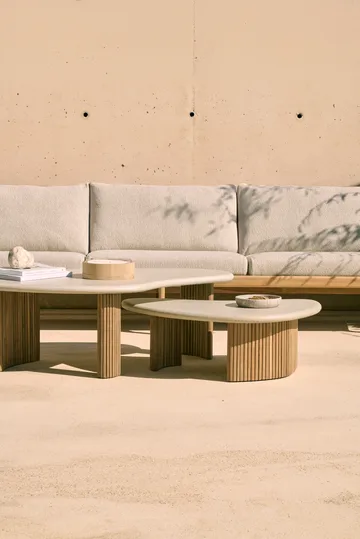 Boomerang coffee table - Teak, 90x61 cm - Ethnicraft