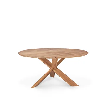 Circle outdoor dining table teak - Ø136 cm - Ethnicraft