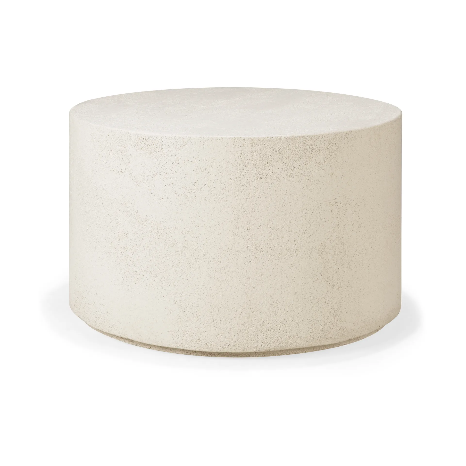 Elements coffee table, Off white, Ø60 cm Ethnicraft