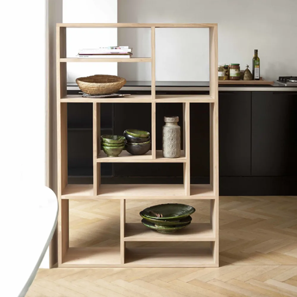 M Rack bookshelf large, Teak Ethnicraft