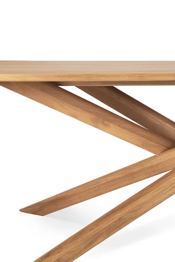 Mikado outdoor dining table teak - 203x104 cm - Ethnicraft