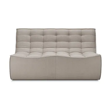 N701 sofa 2-seater - Fabric Ecru beige - Ethnicraft