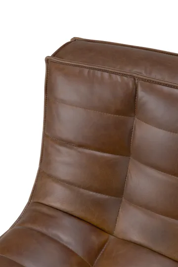 N701 sofa 3 seater sofa - Leather Chestnut - Ethnicraft
