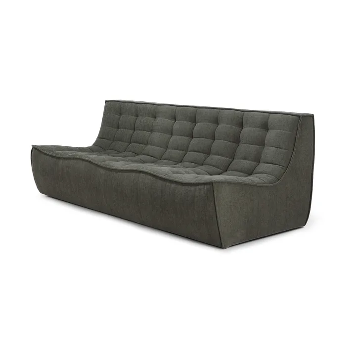 N701 sofa 3 seater sofa - Moss Eco fabric - Ethnicraft