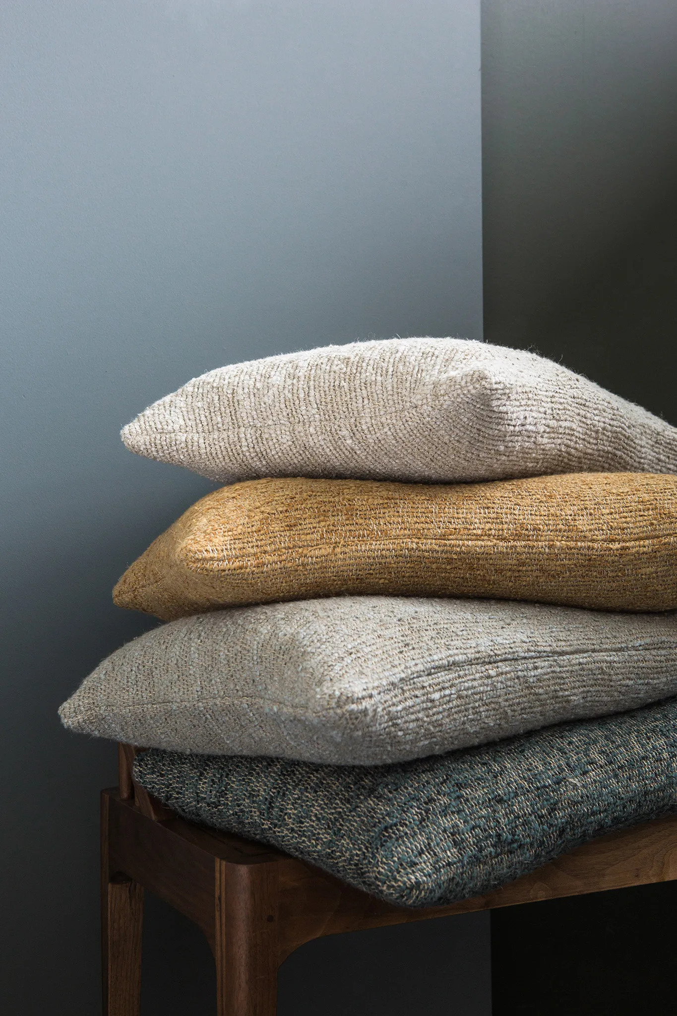 Nomad pillow 60x40 cm, Oat Ethnicraft