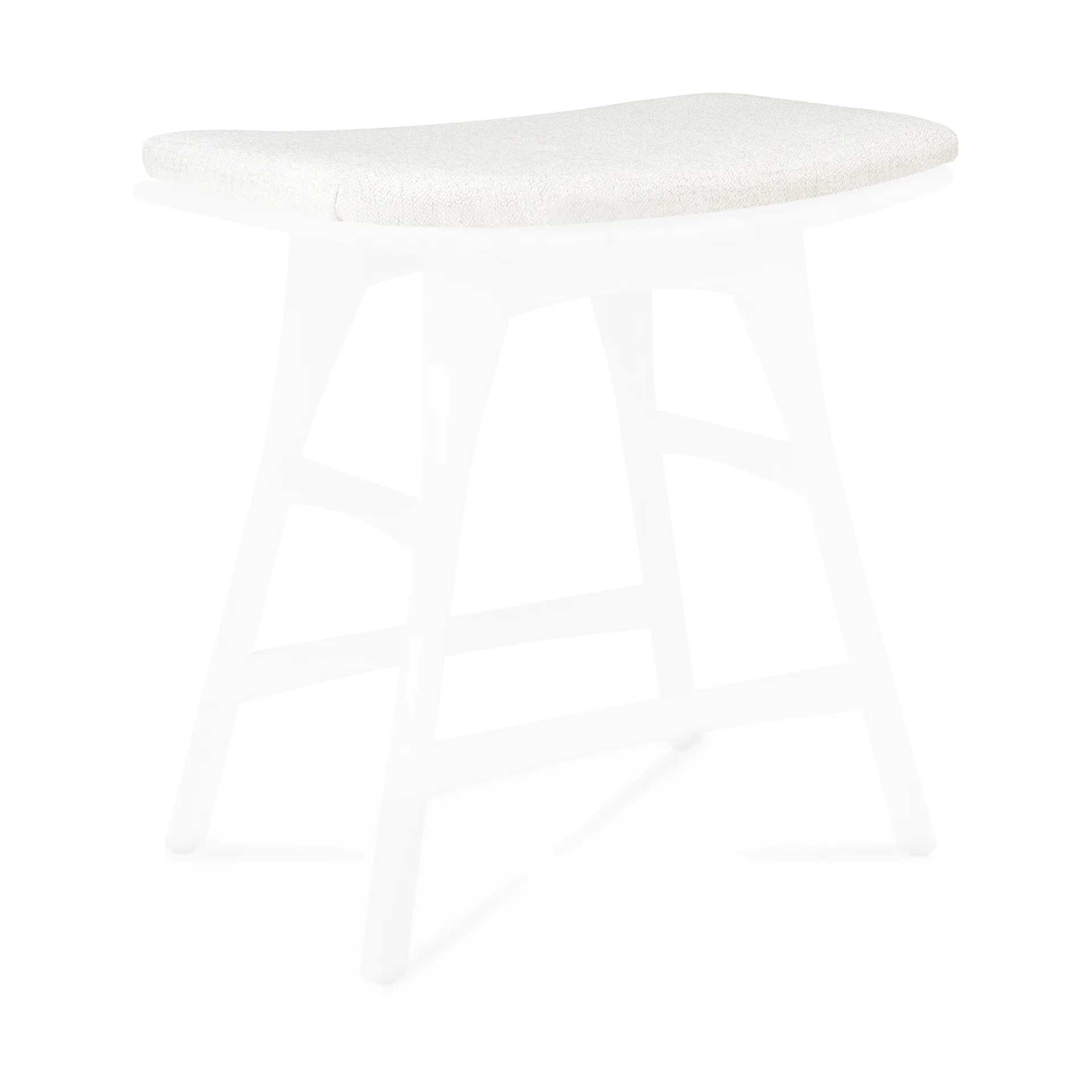 Osso outdoor seat cushion, Off White 50 cm Ethnicraft
