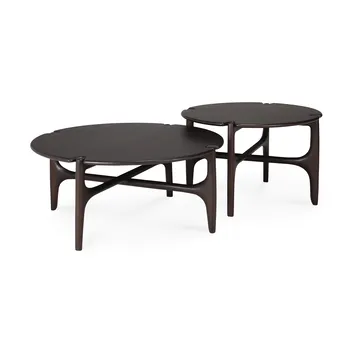 PI Coffee table Ø65 cm - Lacquered mahogany - Ethnicraft