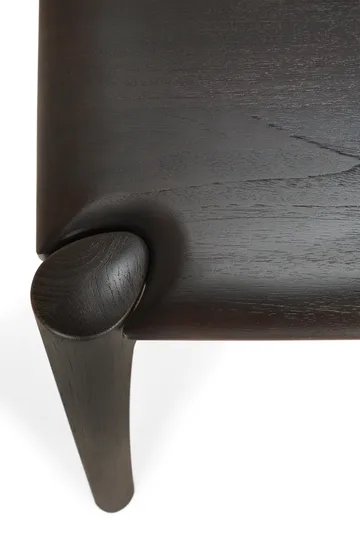 PI Dining table - Dark brown teak, 160x80 cm - Ethnicraft
