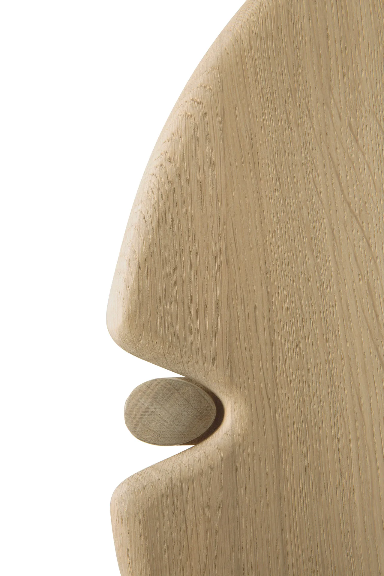 PI side table, Lacquered teak Ethnicraft