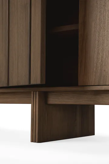 Pillar sideboard - Wild brown teak, 119 cm - Ethnicraft
