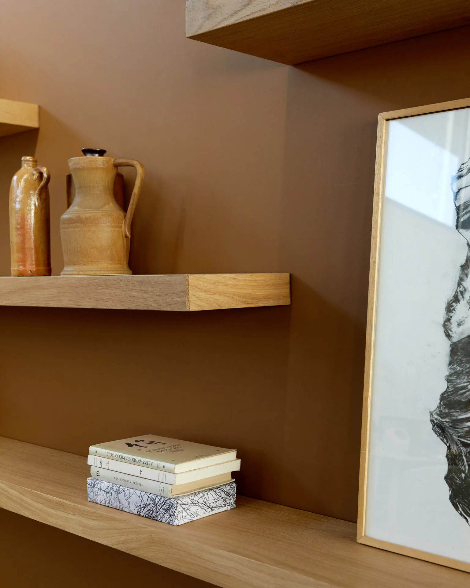 Wall wall shelf , Oak 70 cm Ethnicraft