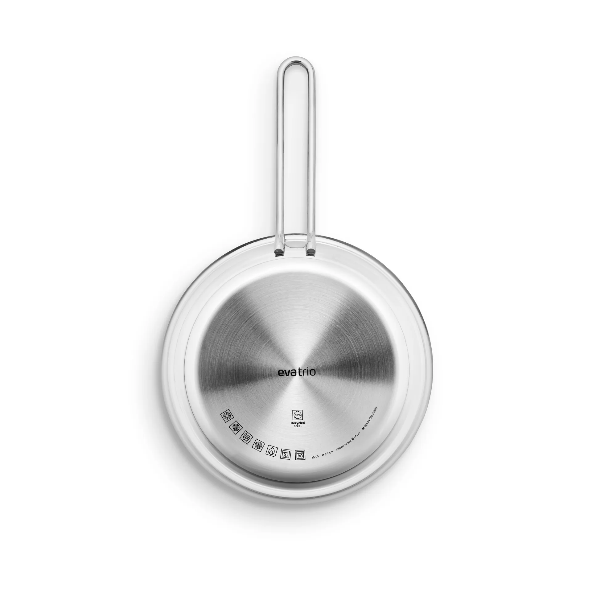Eva Solo steel base frying pan, Stainless steel, Ø24 cm Eva Solo